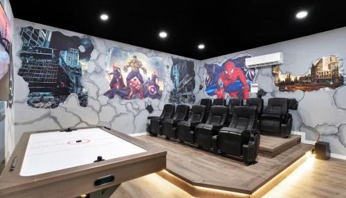 Luxurious 7BR Home Near DisneyPoolTheatreGame Room